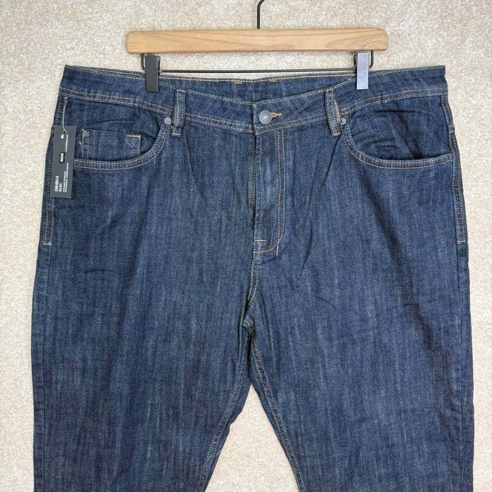 BUFFALO DAVID BITTON Driven-X Basic Jeans Men's 40x30 Dark Wash Straight Stretch - Picture 2 of 9
